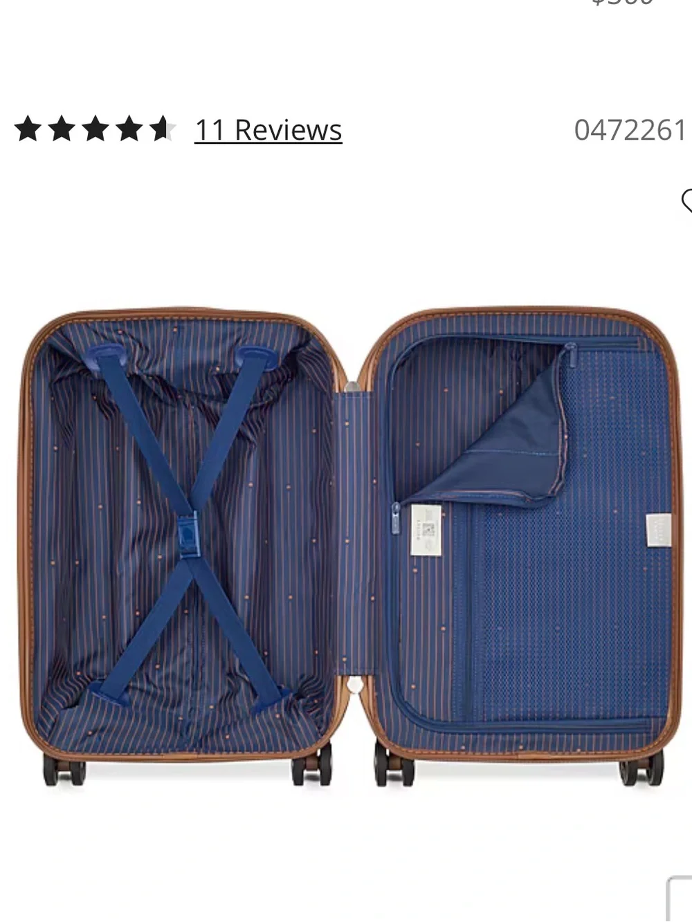 Delsey Paris sleek black